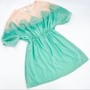 Mint Lace Dress